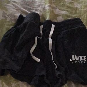 Girls justice sport short